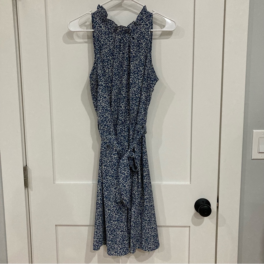 Size Large BTFBM Women Floral Blue Dress